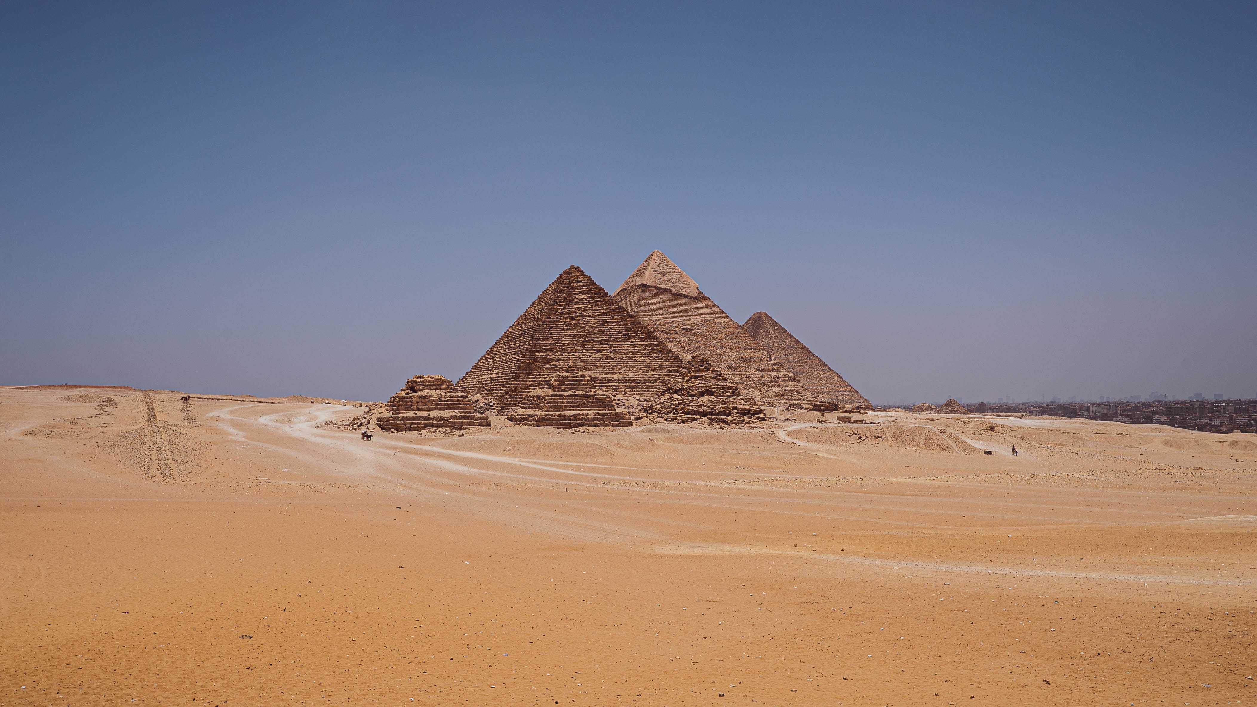 Pyramids in giza